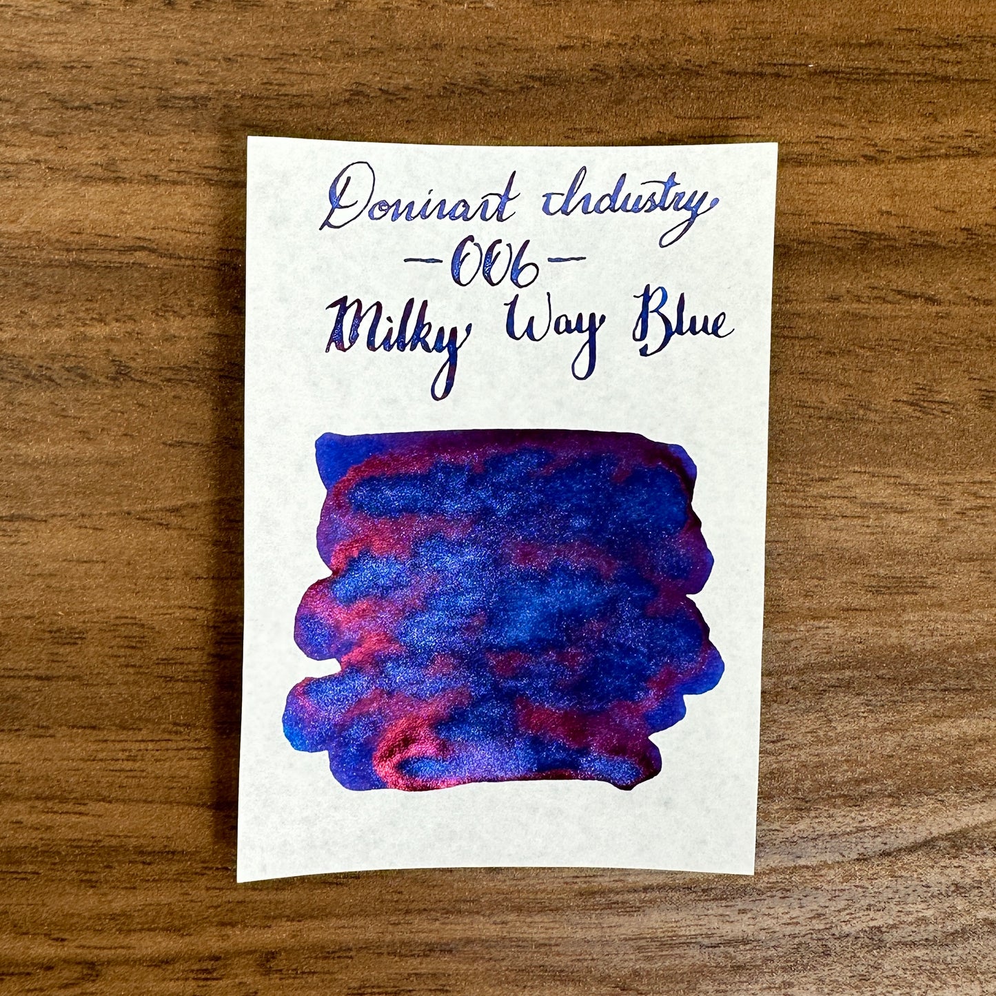 Dominant Industry Milky Way Blue (25ml) Bottled Ink (Pearl)