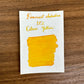 Dominant Industry Citrus Yellow (25ml) Bottled Ink (Standard)