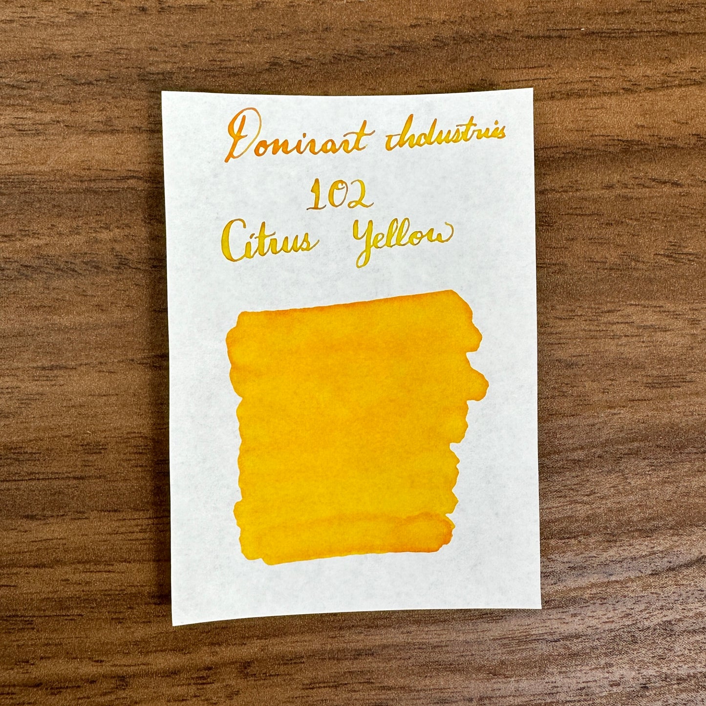 Dominant Industry Citrus Yellow (25ml) Bottled Ink (Standard)