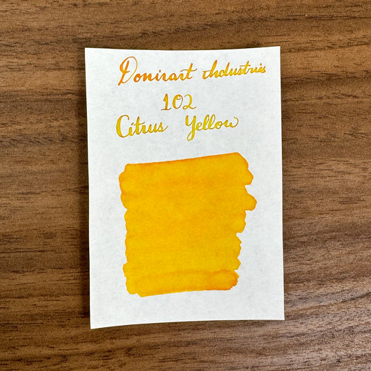 Dominant Industry Citrus Yellow (25ml) Bottled Ink (Standard)