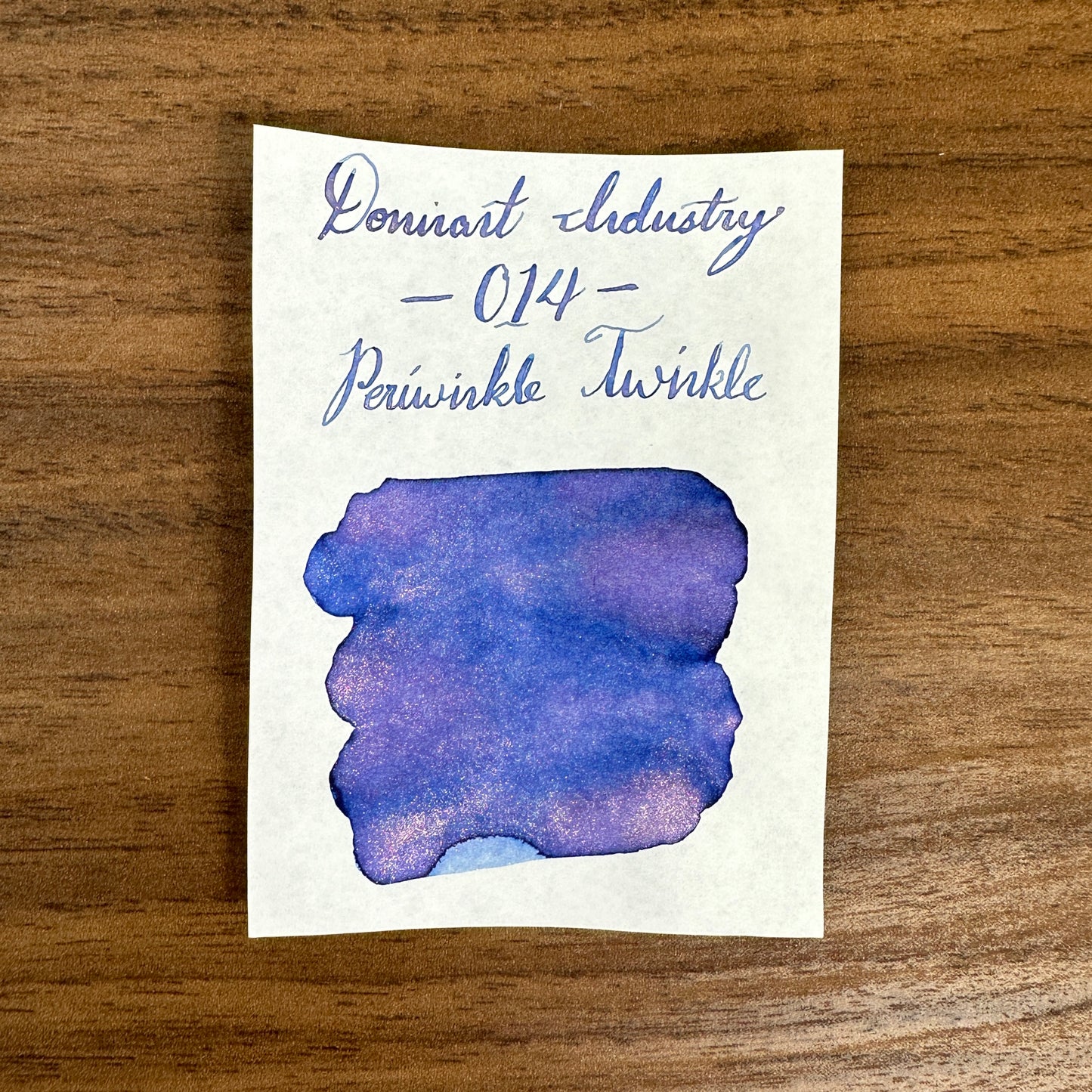 Dominant Industry Periwinkle Twinkle (25ml) Bottled Ink (Pearl)