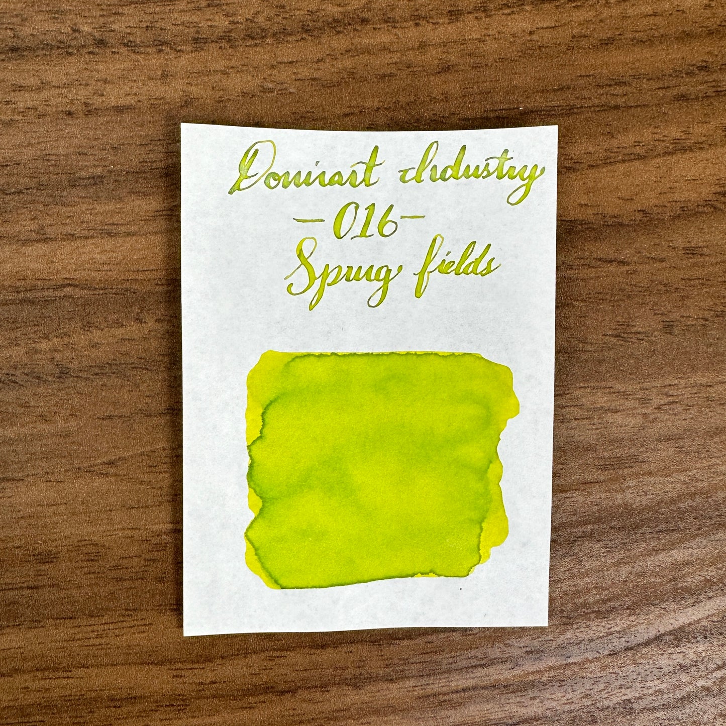 Dominant Industry Spring Fields (25ml) Bottled Ink (Pearl)