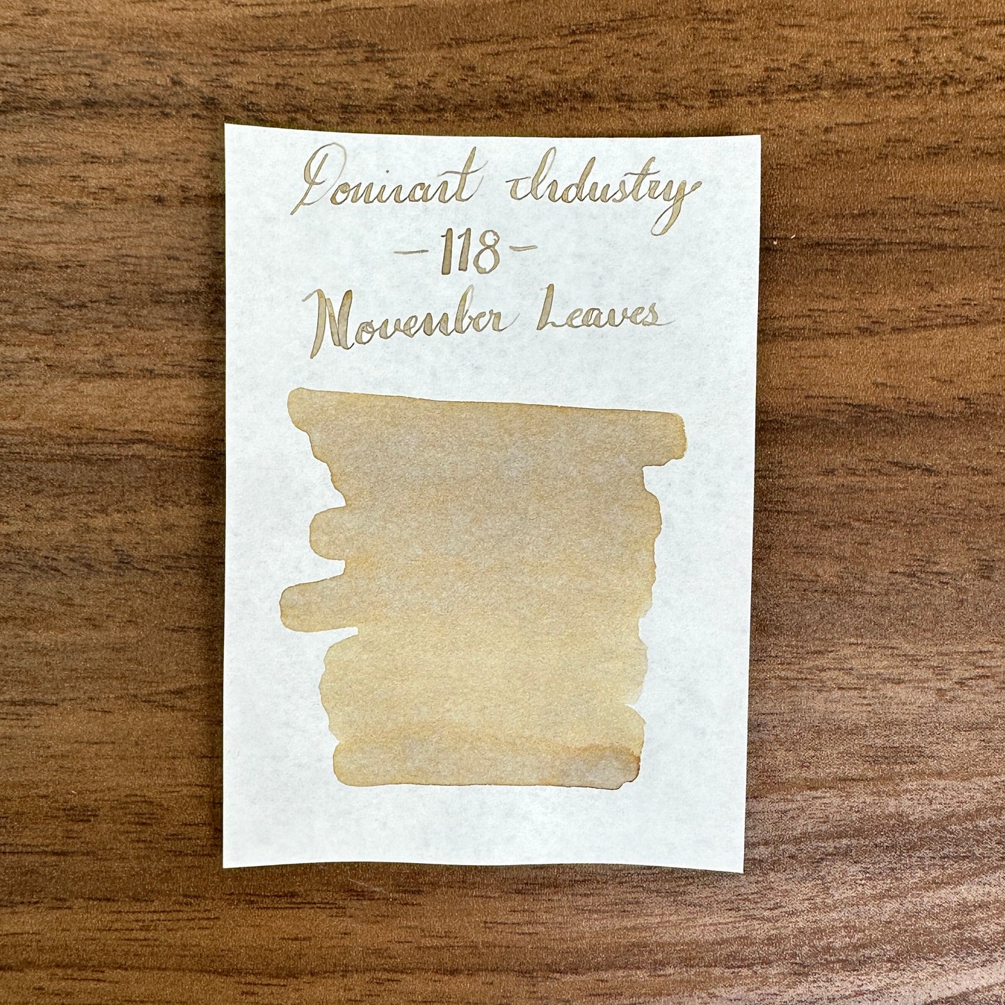 Dominant Industry November Leaves (25ml) Bottled Ink (Standard)