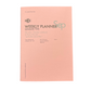 Luddite Function Notebook - Undated Weekly Planner (Pink)