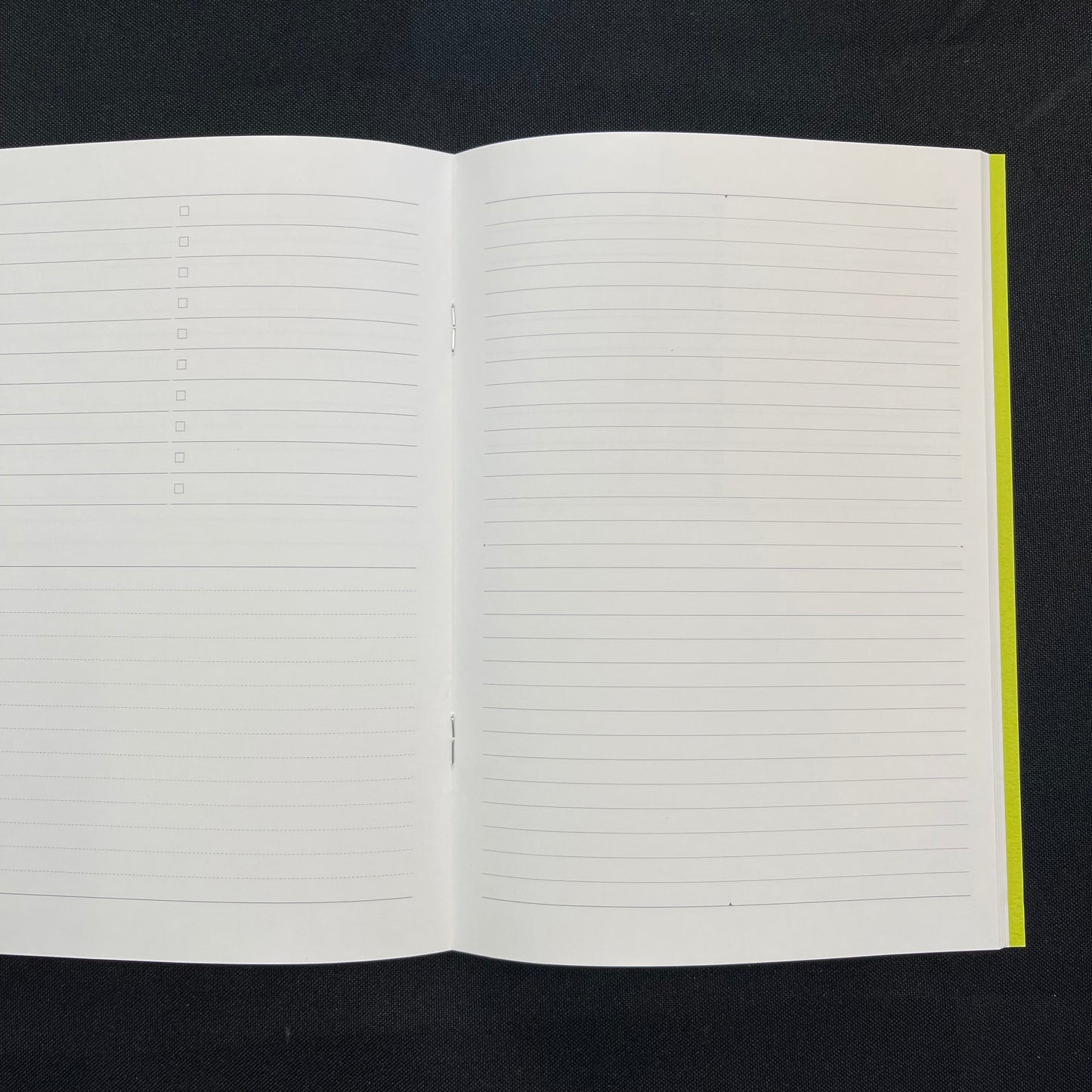 Luddite Function Notebook - To Do & Memo (Lime)