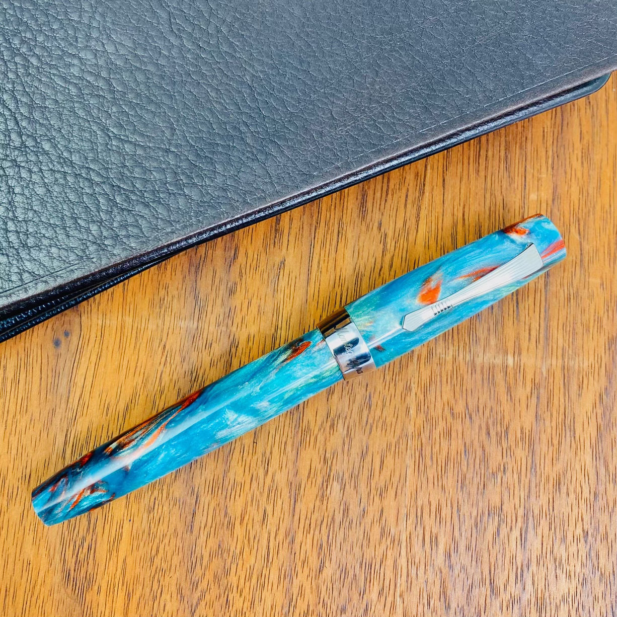 Montegrappa Elmo 02 Fountain Pen - Koi in the Pond (Dromgoole's Exclusive)