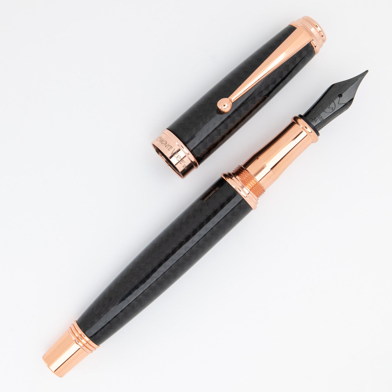 Monteverde Invincia Deluxe Fountain Pen - Rose Gold