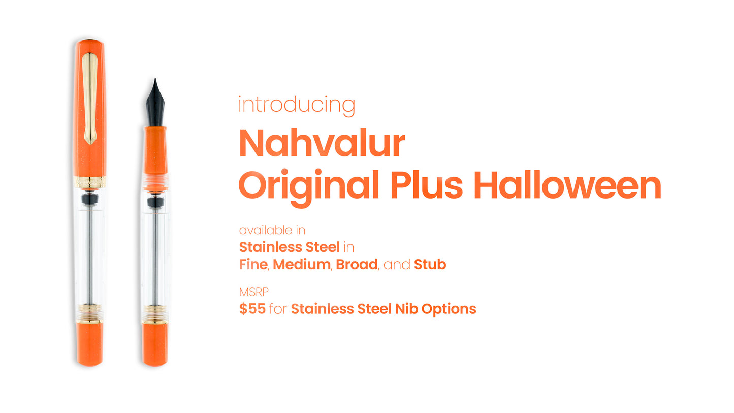 Nahvalur Original Plus Fountain Pen - Halloween 2024