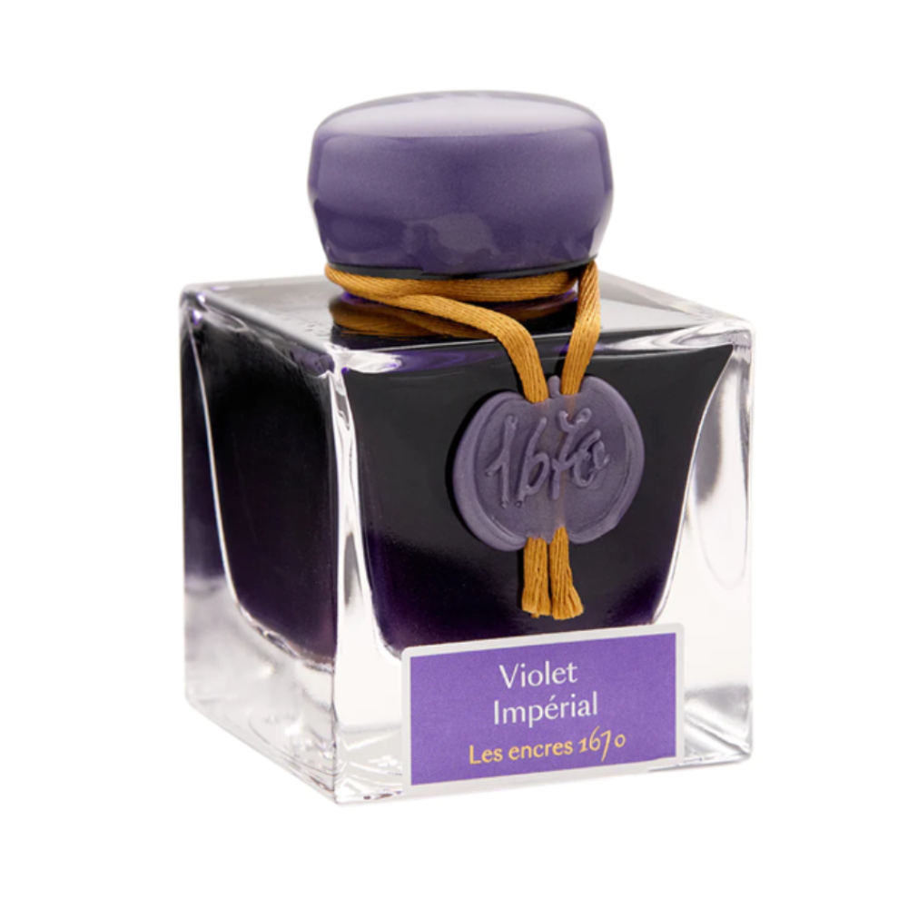 J. Herbin 1670 Violet Imperial 50ml Bottled Ink