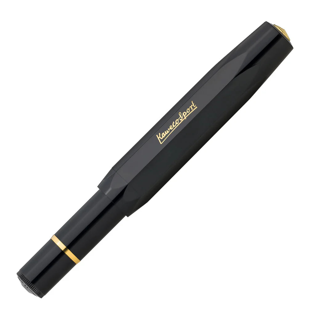 Kaweco Sport Piston Fill Classic Fountain Pen - Black