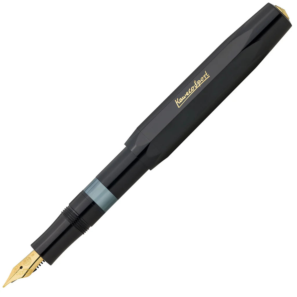 Kaweco Sport Piston Fill Classic Fountain Pen - Black