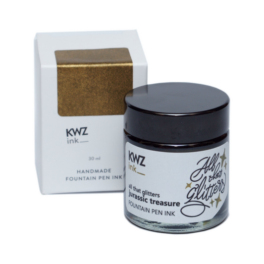 KWZ Jurassic Treasure (30ml) Bottled Ink (All that Glitters)