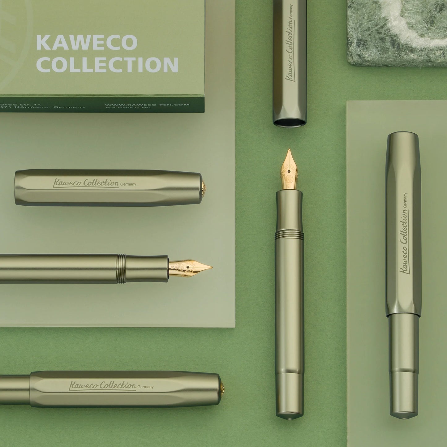 Kaweco AL Sport Collection Fountain Pen - Olivine (Limited Edition)