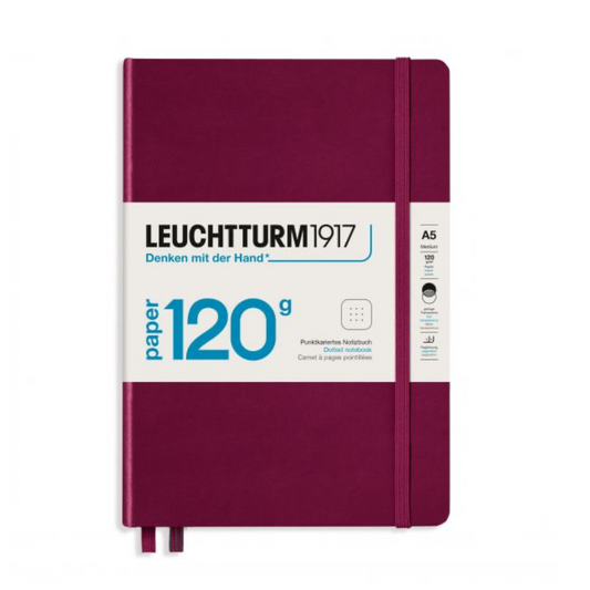 Leuchtturm1917 Edition 120G A5 Dotted Notebook - Port Red