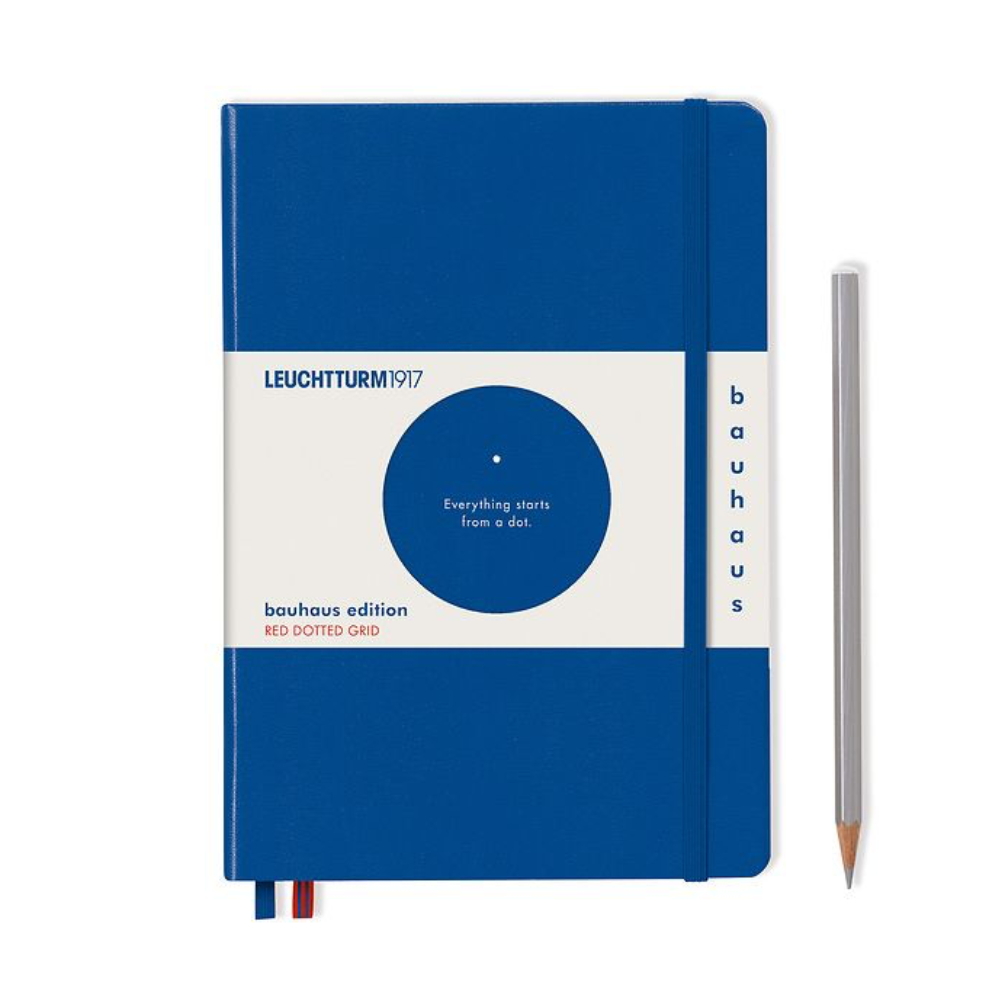 Leuchtturm1917 Composition B5 Hardcover Dotted Notebook - Stone Blue