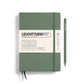 Leuchtturm1917 A5 Medium Hardcover Ruled Notebook - Olive