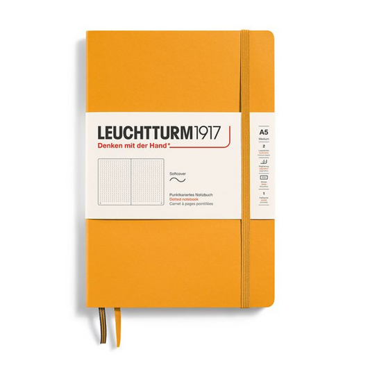 Leuchtturm1917 A5 Medium Softcover Dotted Notebook - Rising Sun