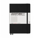 Leuchtturm1917 A5 Medium Hardcover Squared Notebook - Black