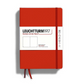 Leuchtturm1917 A5 Medium Hardcover Plain Notebook - Fox Red