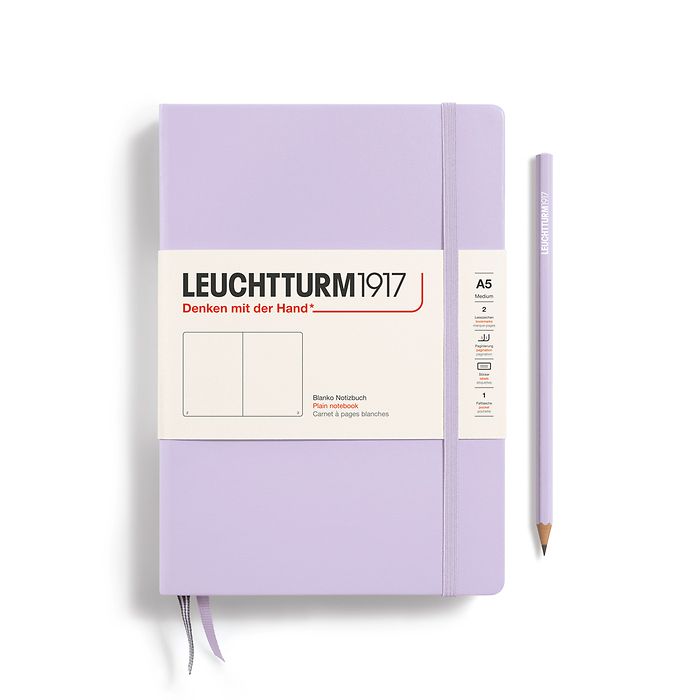 Leuchtturm1917 Medium A5 Notebook - Sage, Dot Grid