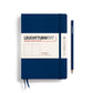 Leuchtturm1917 A5 Medium Hardcover Plain Notebook - Navy