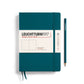 Leuchtturm1917 A5 Medium Hardcover Plain Notebook - Pacific Green