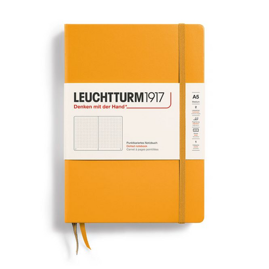 Leuchtturm1917 A5 Medium Hardcover Dotted Notebook - Rising Sun