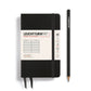 Leuchtturm1917 A6 Pocket Hardcover Ruled Notebook - Black