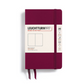 Leuchtturm1917 A6 Pocket Hardcover Plain Notebook - Port Red