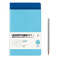 Leuchtturm1917 Jottbook A5 Medium Flexcover Dotted Notebook Set- Ice Blue & Royal Blue (Discontinued)