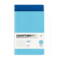 Leuchtturm1917 Jottbook A5 Medium Flexcover Dotted Notebook Set- Ice Blue & Royal Blue (Discontinued)