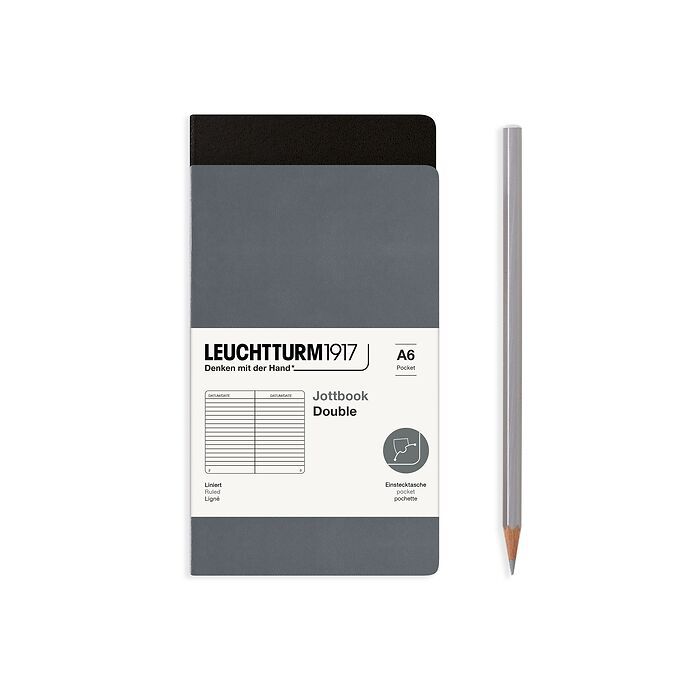 Leuchtturm1917 A6 Pocket Hardcover Squared Notebook - Lemon (Discontinued)