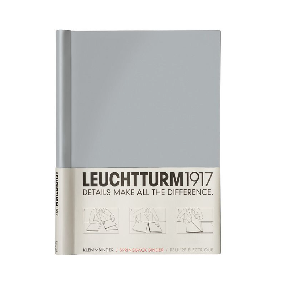 Leuchtturm1917 Springback Binder A4 - Light Grey