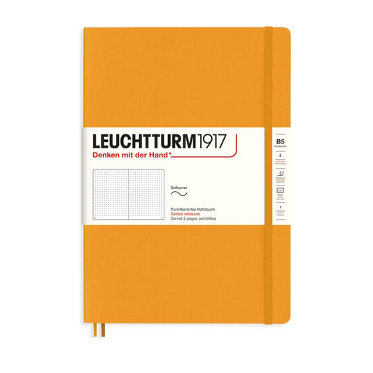 Leuchtturm1917 Composition B5 Softcover Dotted Notebook - Rising Sun