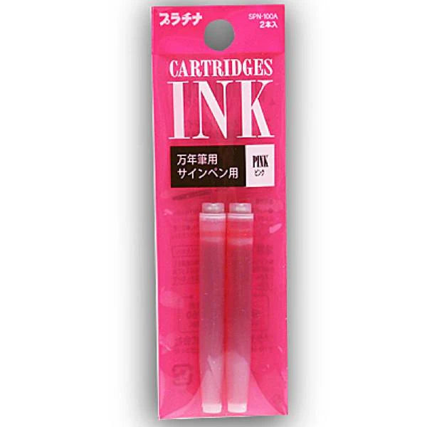 Platinum Preppy Ink Cartridges - Pink