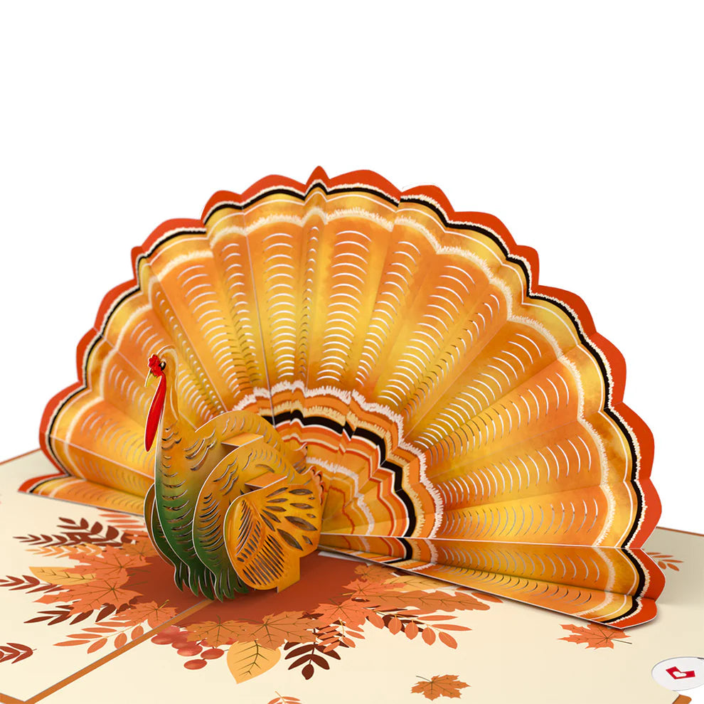 Lovepop Pop-Up Card - Give Thanks Turkey