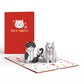 Lovepop Pop-Up Card - Love Cats