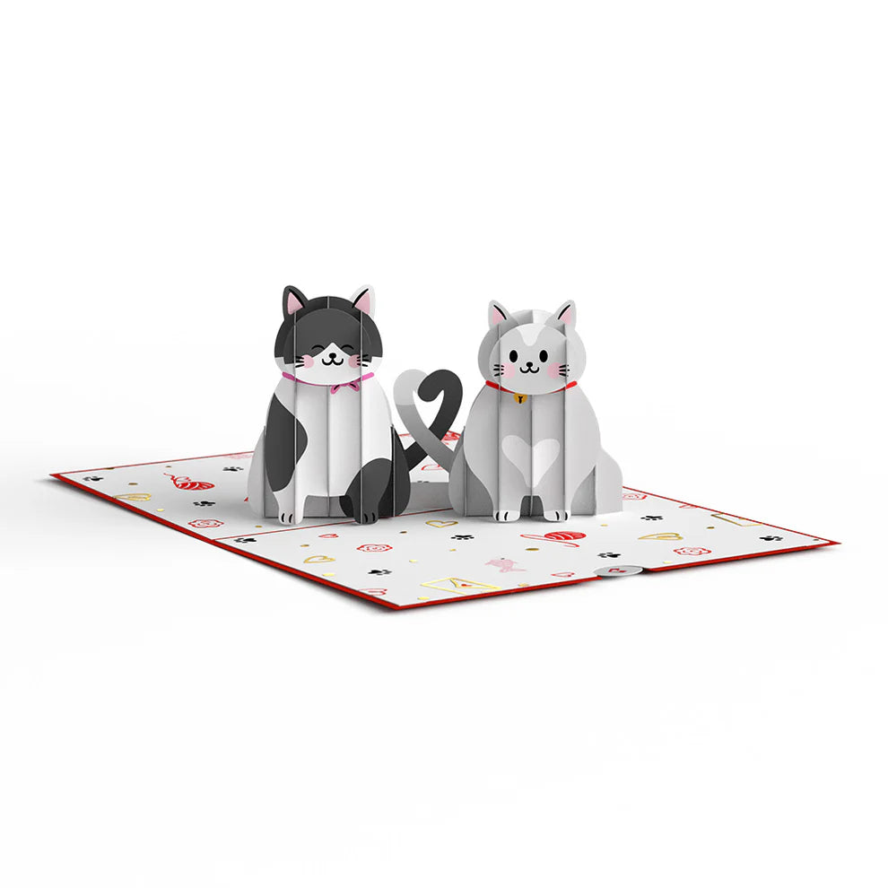 Lovepop Pop-Up Card - Love Cats