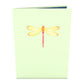 Lovepop Pop-Card - Dragonfly on Water Lily