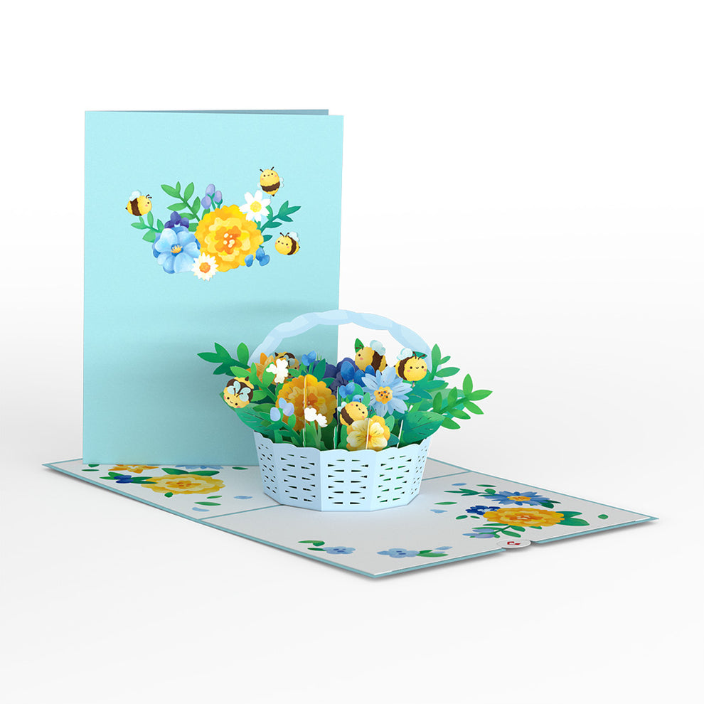 Lovepop Pop-Up Card - Bee-utiful Flower Patch