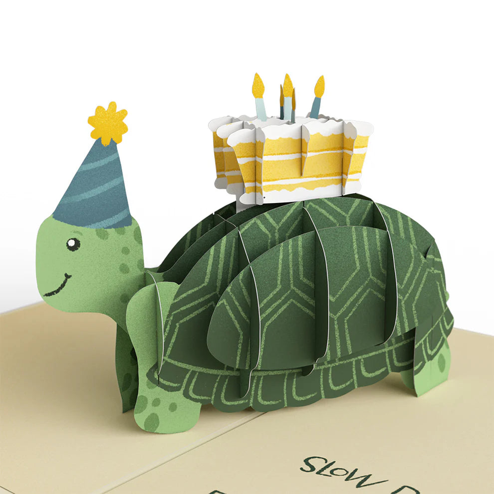 Lovepop Pop-Up Card - Shell-Ebrate Birthday Turtle