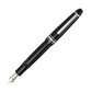 Montblanc LeGrand Fountain Pen - Black with Platinum Trim (Meisterstück)