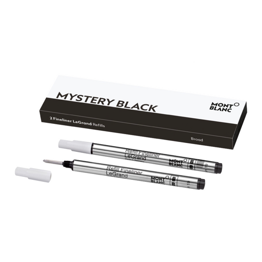 Montblanc Legrand Fineliner Refill - Mystery Black Broad (2 ea)