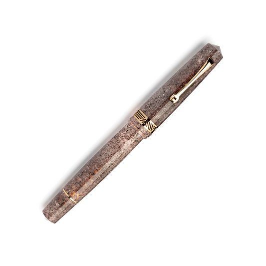 Leonardo Momento Magico Fountain Pen - Sea Sand with Gold Trim