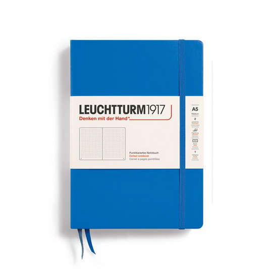 Leuchtturm1917 A5 Medium Hardcover Dotted Notebook - Sky (Discontinued)