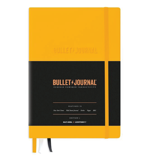 Leuchtturm1917 Bullet Journal A5 Hardcover Dotted Notebook - Yellow