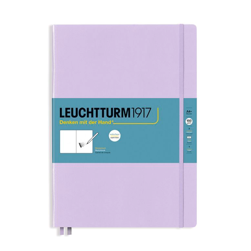 Leuchtturm1917 Sketchbook A4+ Master Hardcover - Lilac