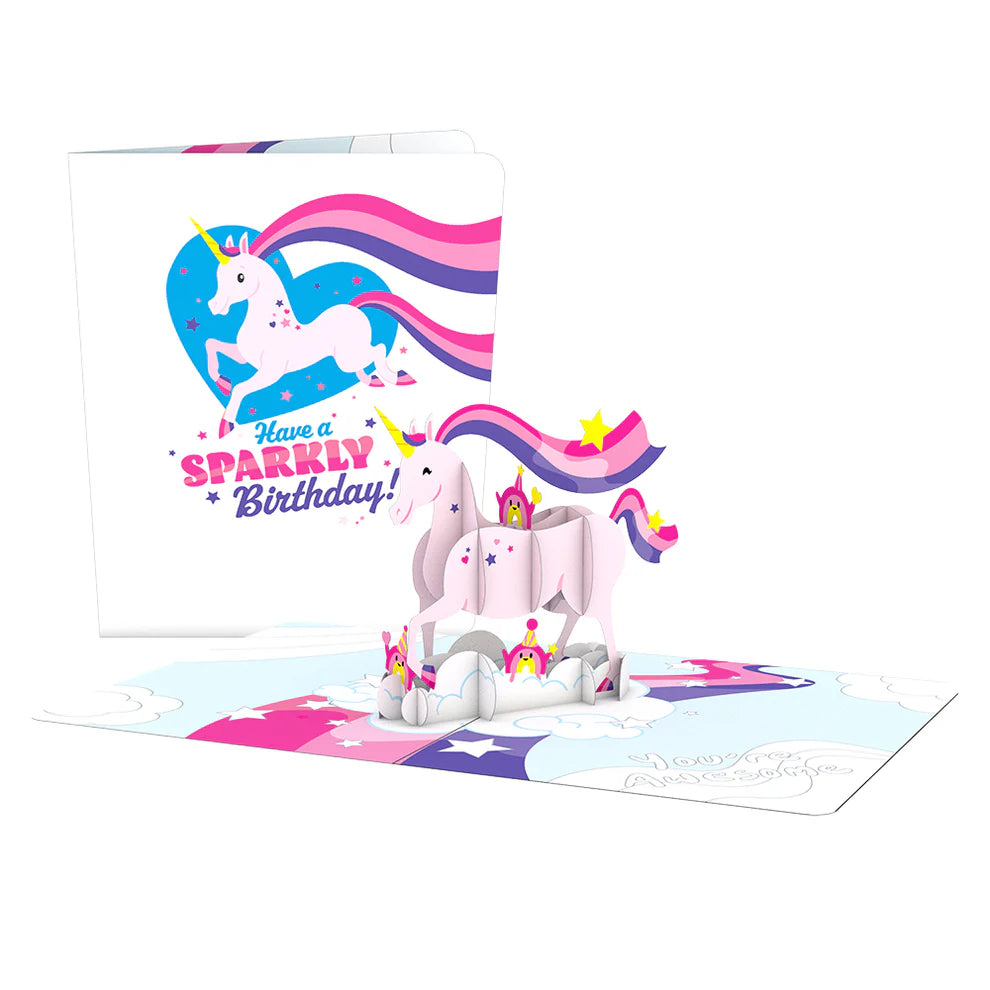 Lovepop Pop-Card - Awesome Unicorn