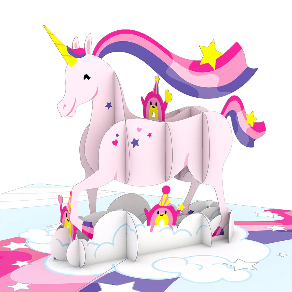 Lovepop Pop-Card - Awesome Unicorn