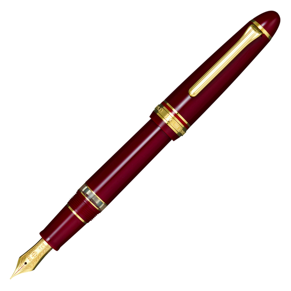 Sailor 1911L Realo Fountain Pen - Maroon